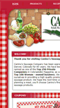 Mobile Screenshot of caninosausage.com
